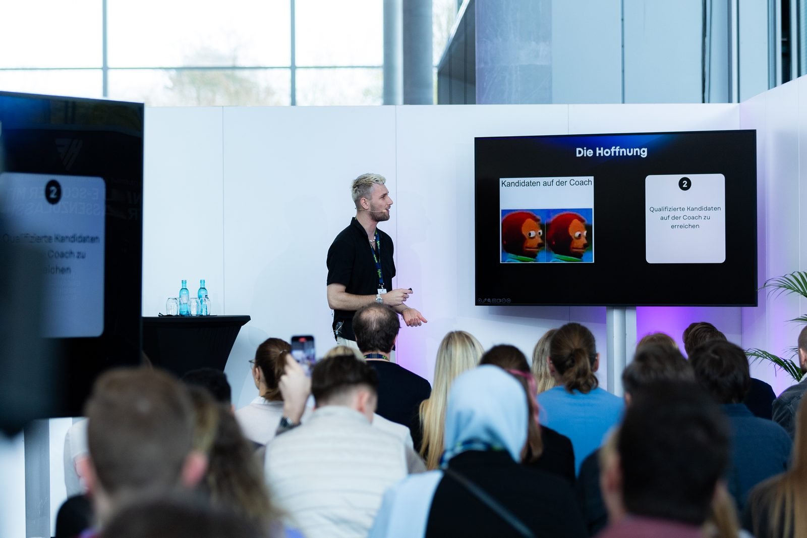Vortrag über Social Recruiting auf einem sscale Branchentreffen